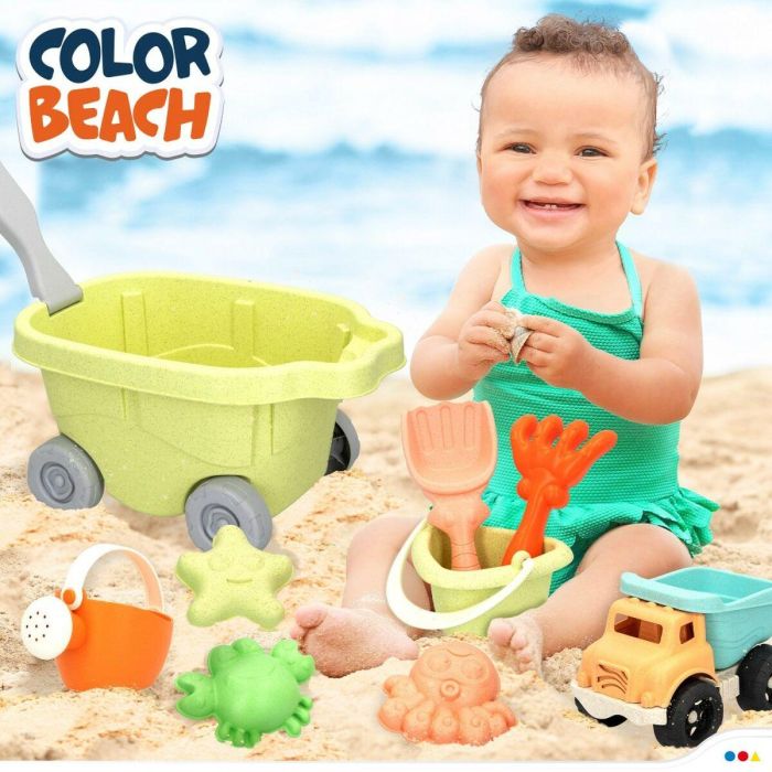 Set de Juguetes de Playa Colorbaby 16,5 x 11 x 11 cm (2 Unidades) 5