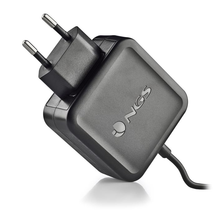 NGS W-45W USB-C Cargador Universal de Pared para Portátil 45W Automático Carga Rápida USB Tipo-C 5V-20V con Cable 1.5M 1 NGS W-45W USB-C Cargador Universal de Pared para Portátil 45W Automático Carga Rápida USB Tipo-C 5V-20V con Cable 1.5M 1