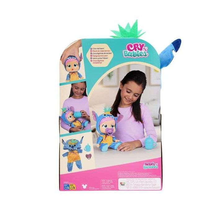 Muñeco bebe lloron stitch loving care. incluye biberon y chupete 9 Muñeco bebe lloron stitch loving care. incluye biberon y chupete 9