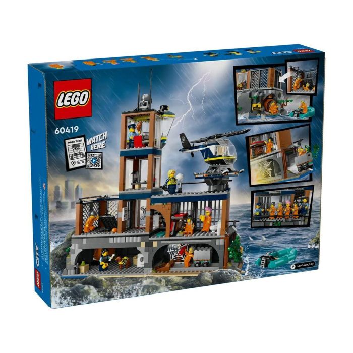 Juego de Construcción Lego 60419 Police Station Island Multicolor 980 Piezas 7