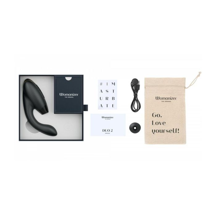 Vibrador Womanizer WOM171-BLACK Negro 8 Vibrador Womanizer WOM171-BLACK Negro 8