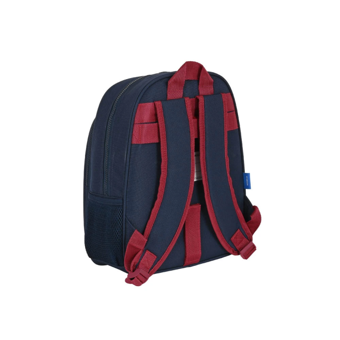 Mochila Escolar F.C. Barcelona Azul Granate (27 x 33 x 10 cm) 1