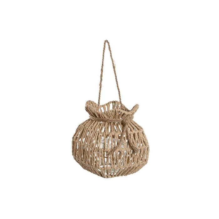 Portavela Balines DKD Home Decor Natural 17 x 32 x 17 cm