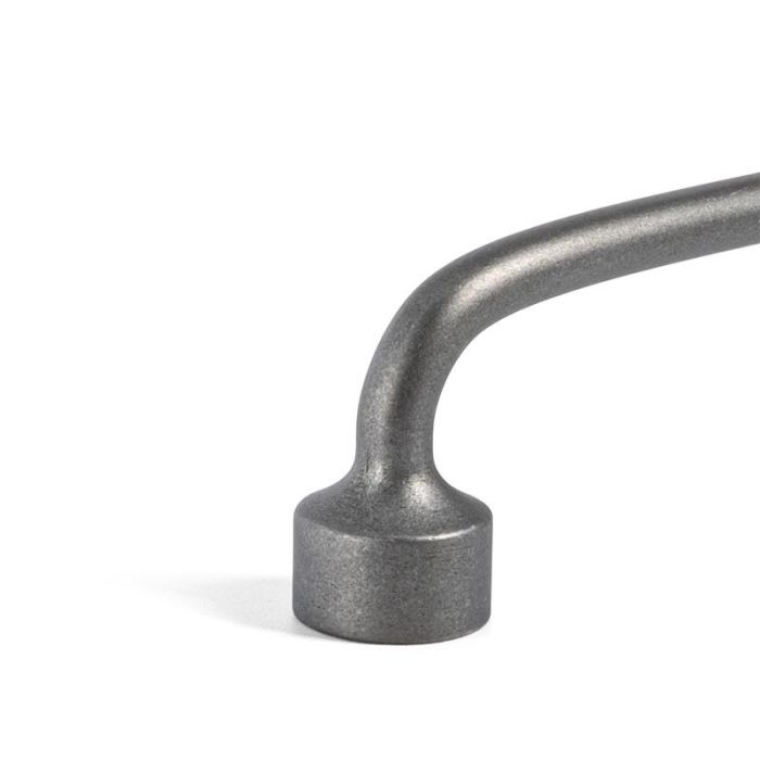 VIEFE Tirador Zamak Modelo Floid Distancia 192 Acabado Peltre 2