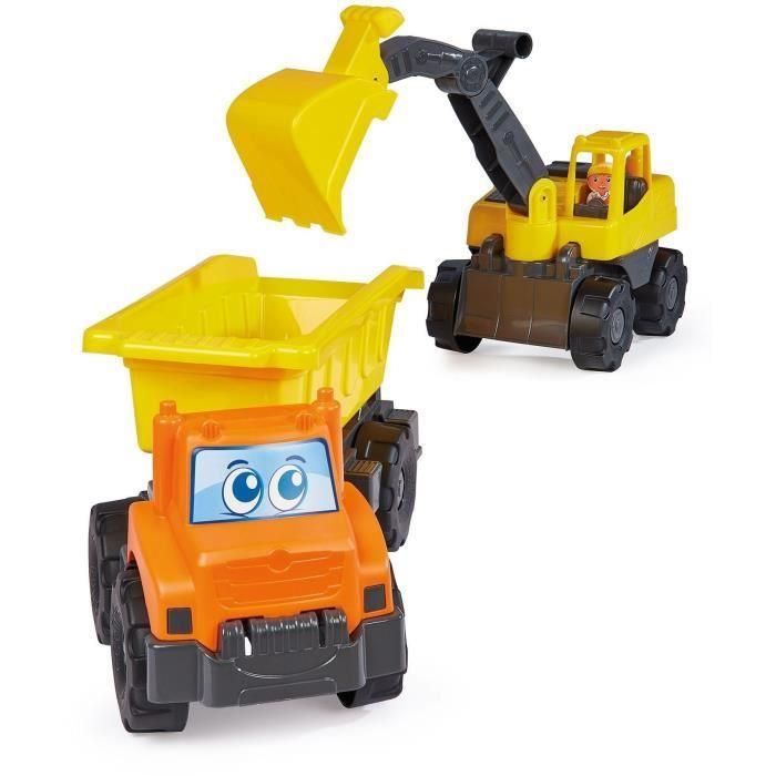 Pack 2 vehículos de obras públicas - ECOIFFIER - 419 - Ver las cosas a lo grande 1 Pack 2 vehículos de obras públicas - ECOIFFIER - 419 - Ver las cosas a lo grande 1