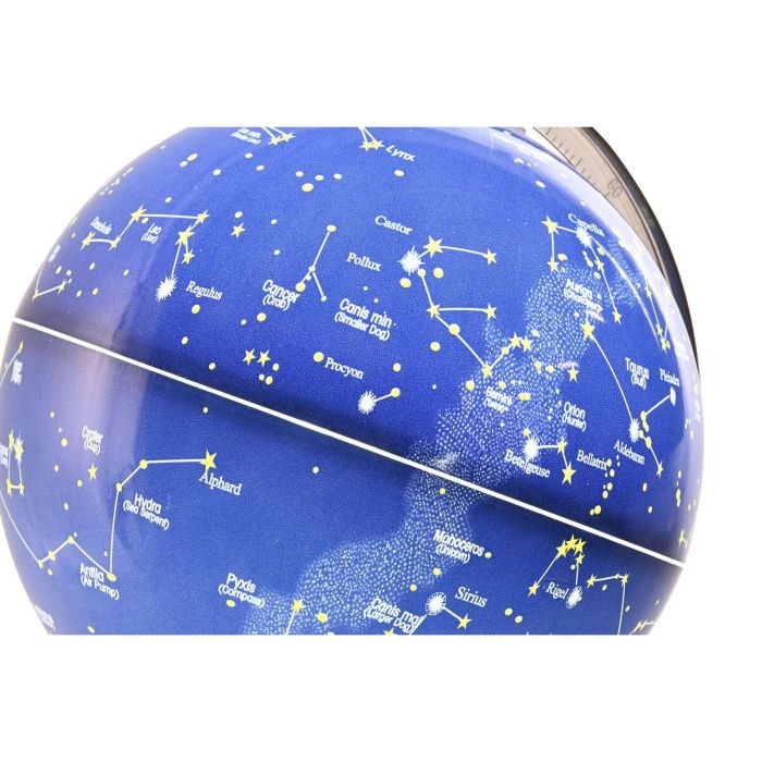 Globo Terraqueo Urban DKD Home Decor Azul Marino Negro 20 x 31 x 21 cm 5