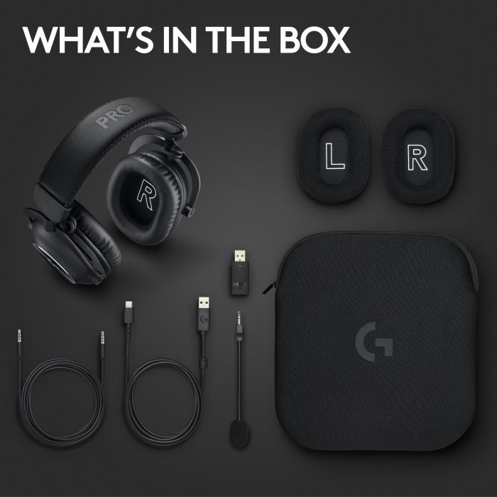 Logitech PRO X 2 LIGHTSPEED Auriculares Inalámbricos Gaming, Negro 6 Logitech PRO X 2 LIGHTSPEED Auriculares Inalámbricos Gaming, Negro 6