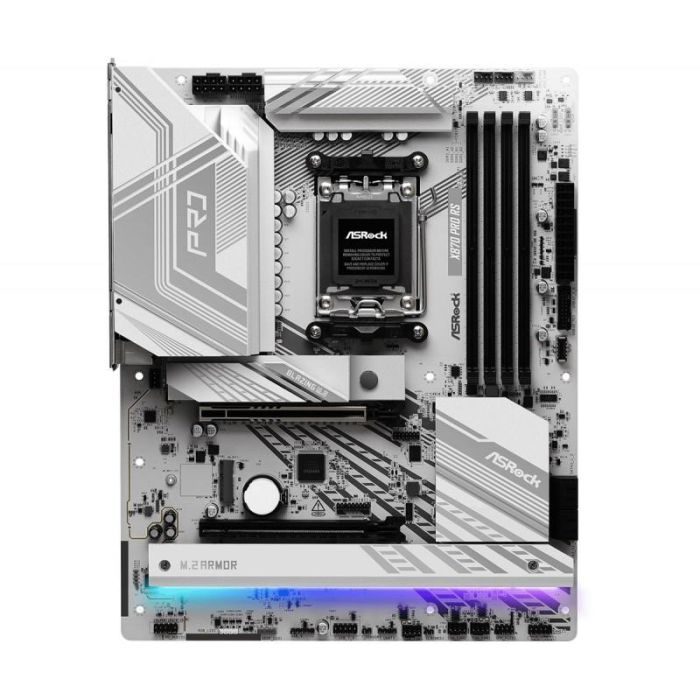 ASRock X870 Pro RS Placa Base AM5 ATX con HDMI/USB-C y Soporte DDR5 1