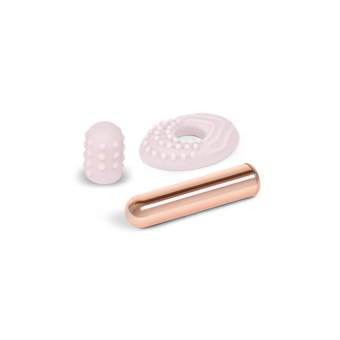 Bala Vibradora Le Wand Rosa Rosa Dorado 9 Bala Vibradora Le Wand Rosa Rosa Dorado 9