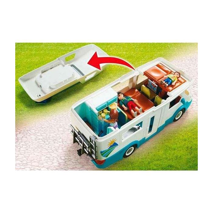 Playmobil Caravana de Verano Family Fun: Vehículo de Juguete de Plástico para Juego Imaginativo, ideal para niños a partir de 4 años 4 Playmobil Caravana de Verano Family Fun: Vehículo de Juguete de Plástico para Juego Imaginativo, ideal para niños a partir de 4 años 4