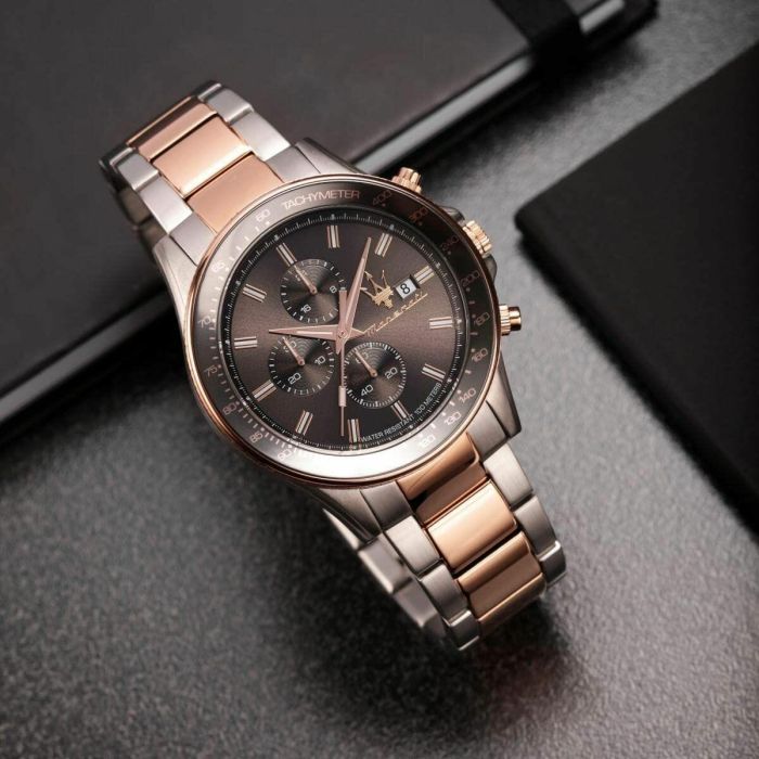 Reloj Hombre Maserati SFIDA Gris (Ø 44 mm) 3 Reloj Hombre Maserati SFIDA Gris (Ø 44 mm) 3