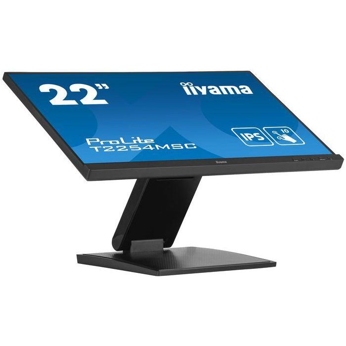iiyama ProLite T2254MSC-B1AG Monitor Táctil 22" Full HD IPS 4ms 60Hz con Altavoces, HDMI y DisplayPort Negro 5