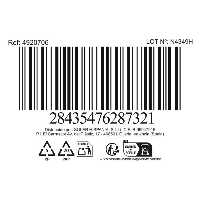 Bol Lunas 500 cc 13 cm - Inde (18 Unidades) 3 Bol Lunas 500 cc 13 cm - Inde (18 Unidades) 3