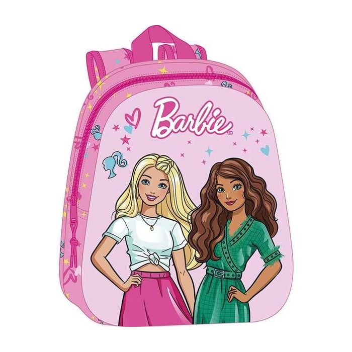 Safta Mochila 3D Barbie 27x33x10cm