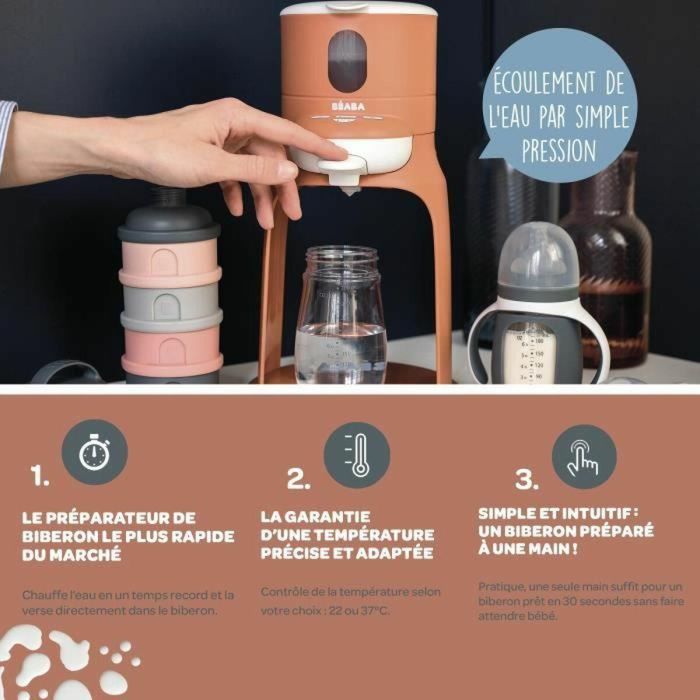 Beaba 3384349117153 Calienta Biberones y Ollas Pequeñas, Terracota 4 Beaba 3384349117153 Calienta Biberones y Ollas Pequeñas, Terracota 4