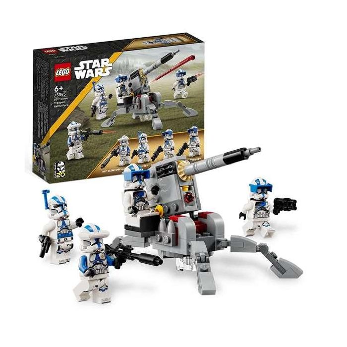Juego de construccion pack de combate soldados clon de la 501 lego star wars 1 Juego de construccion pack de combate soldados clon de la 501 lego star wars 1