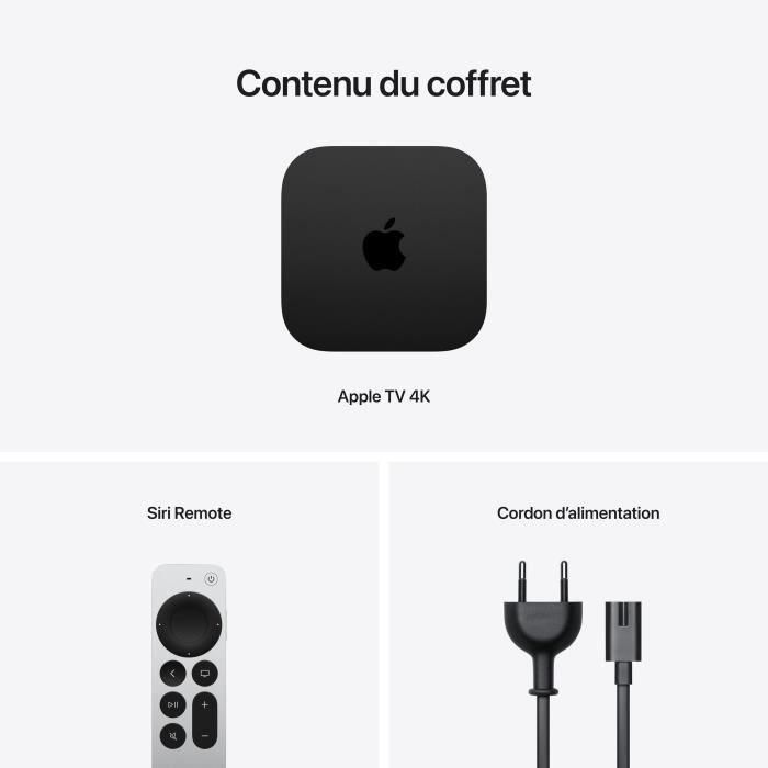 4K TV Box - Apple - 128 GB - WI -FI+Ethernet - Negro 4 4K TV Box - Apple - 128 GB - WI -FI+Ethernet - Negro 4