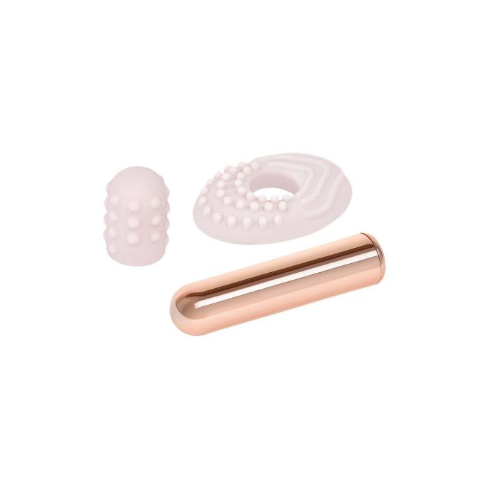 Bala Vibradora Le Wand Rosa Rosa Dorado 3 Bala Vibradora Le Wand Rosa Rosa Dorado 3