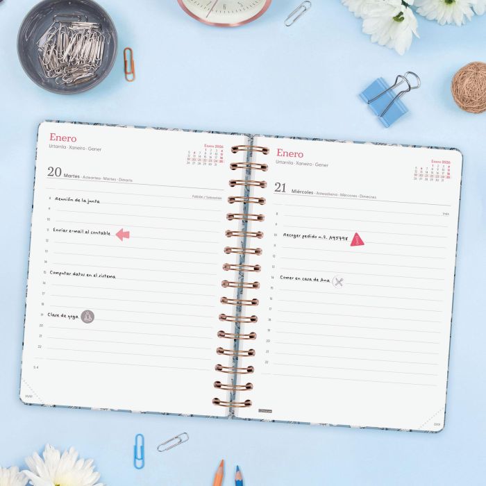 Agenda 2026 You E10 155X212Mm Dia Pagina Cotton Finocam 760063126 1