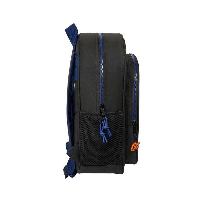 Mochila Escolar Naruto Ninja Azul Negro 32 x 38 x 12 cm 2