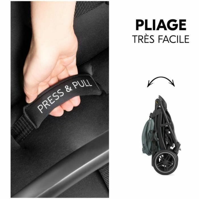 Hauck Rapid 4D Cochecito Todoterreno Plegado con Una Mano 4 Ruedas Color Jungle 2