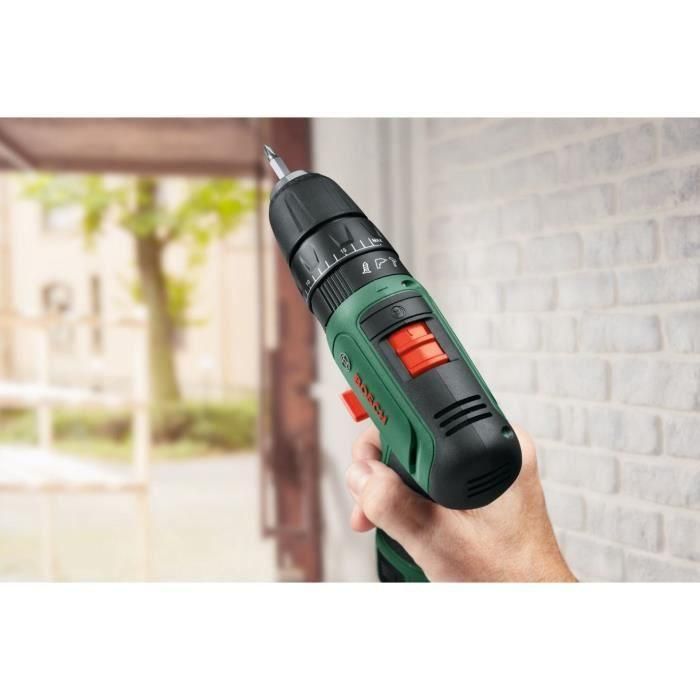 Bosch EasyImpact 1200 Taladro Percutor Atornillador a Batería Compacto | 2 Baterías 1.5 Ah y 20 Posiciones de Par 1 Bosch EasyImpact 1200 Taladro Percutor Atornillador a Batería Compacto | 2 Baterías 1.5 Ah y 20 Posiciones de Par 1