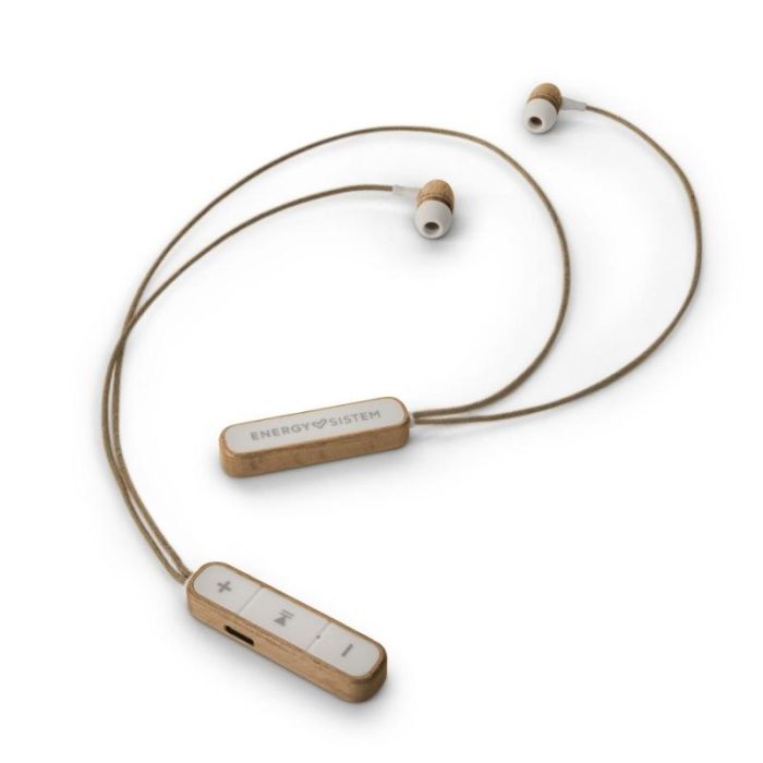 Energy Sistem Auriculares Intrauditivos Eco Beech Madera Bluetooth 5.1 con Micrófono, Cable Cáñamo, 8h Autonomía y USB-C 1 Energy Sistem Auriculares Intrauditivos Eco Beech Madera Bluetooth 5.1 con Micrófono, Cable Cáñamo, 8h Autonomía y USB-C 1