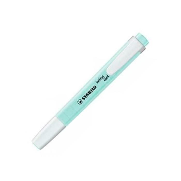 Stabilo Marcador Fluorescente Swing Cool Pastel Azul Nublado Caja 10 Ud Stabilo Marcador Fluorescente Swing Cool Pastel Azul Nublado Caja 10 Ud