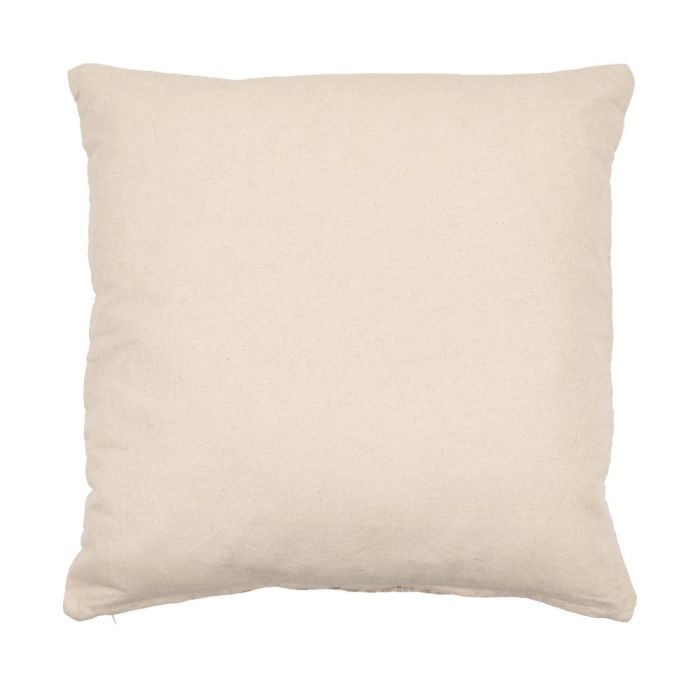 Cojín Crema Algodón Decoración 45 X 45 cm