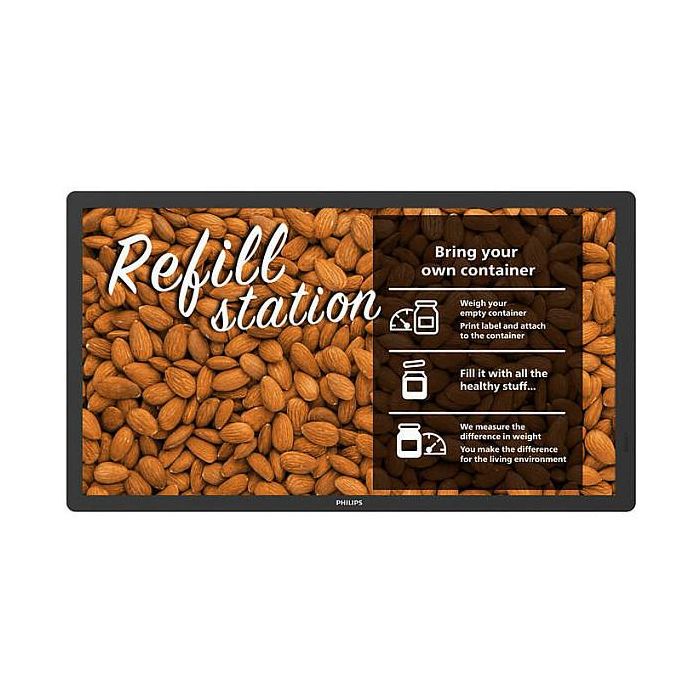 Philips 25BDL4150I Pantalla Señalización Digital 25.3" WQXGA+ 3200x1800 E-Paper Wifi Bluetooth Interior 24/7 1