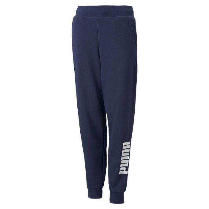 Pantalón de Chándal para Niños Puma Power Logo Azul oscuro 5-6 Años 0 Pantalón de Chándal para Niños Puma Power Logo Azul oscuro 5-6 Años 0