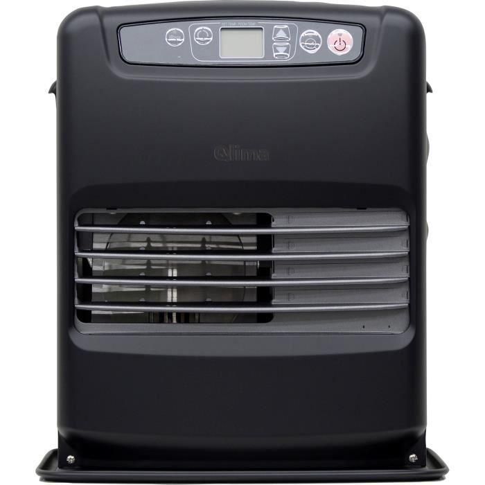 Estufa de gasóleo electrónica - QLIMA - 2500 W - Depósito de 5 L - Programable - Negra 0 Estufa de gasóleo electrónica - QLIMA - 2500 W - Depósito de 5 L - Programable - Negra 0