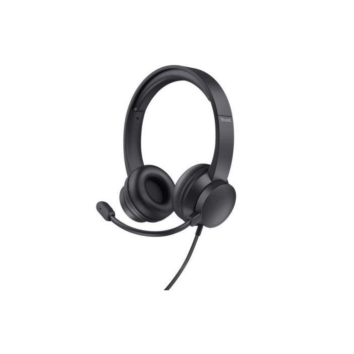 Trust Auriculares Ayda Estéreo Cable Usb Con Micrófono Ajustable Negro Trust Auriculares Ayda Estéreo Cable Usb Con Micrófono Ajustable Negro