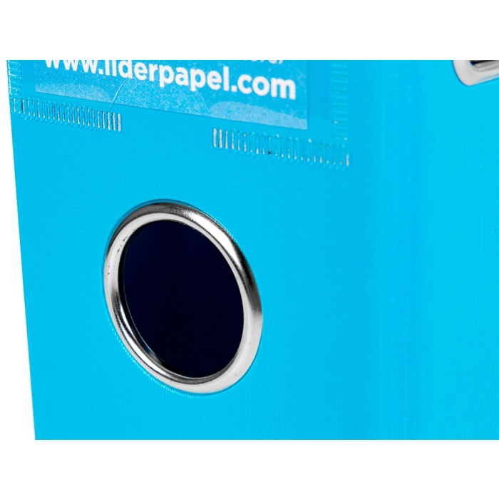 Carpeta de anillas Liderpapel AZ73 A4 Celeste (1 unidad) 6