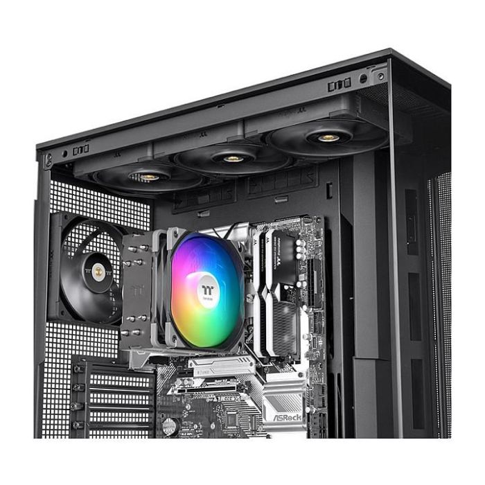 Thermaltake UX400 ARGB Air Cooler Negro Refrigerador de CPU con Ventilador de 12 cm y Iluminación LED