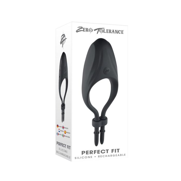 Anillo para el Pene Zero Tolerance Zero Tolerance Negro 4 Anillo para el Pene Zero Tolerance Zero Tolerance Negro 4
