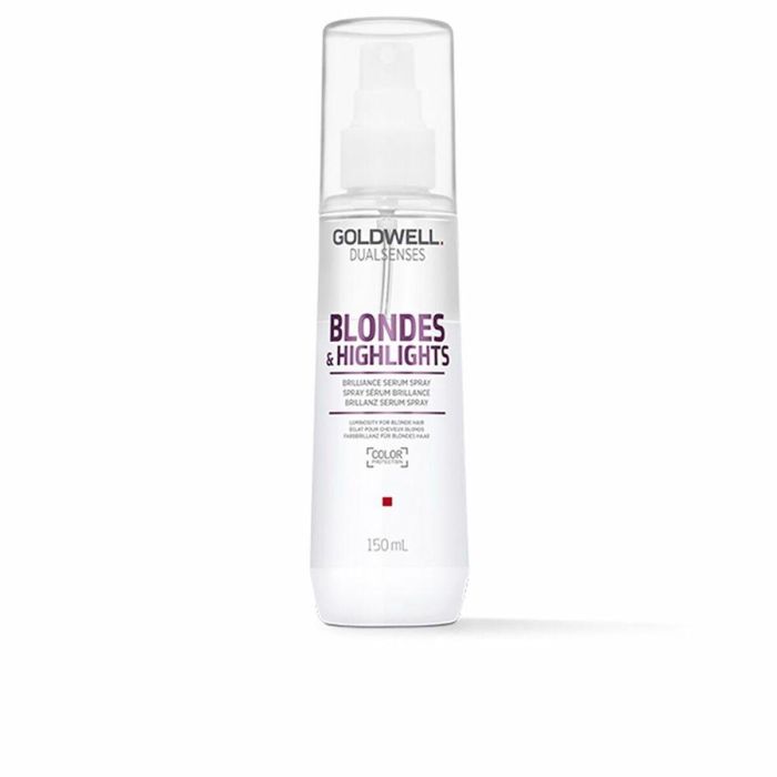 Goldwell BLONDES & HIGHLIGHTS brilliance serum spray para cabellos rubios y con mechas, 150 ml