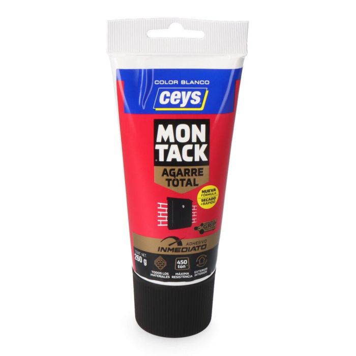 Ceys Montack Inmediato - Masilla adhesiva, 260 g, Blanco 0 Ceys Montack Inmediato - Masilla adhesiva, 260 g, Blanco 0