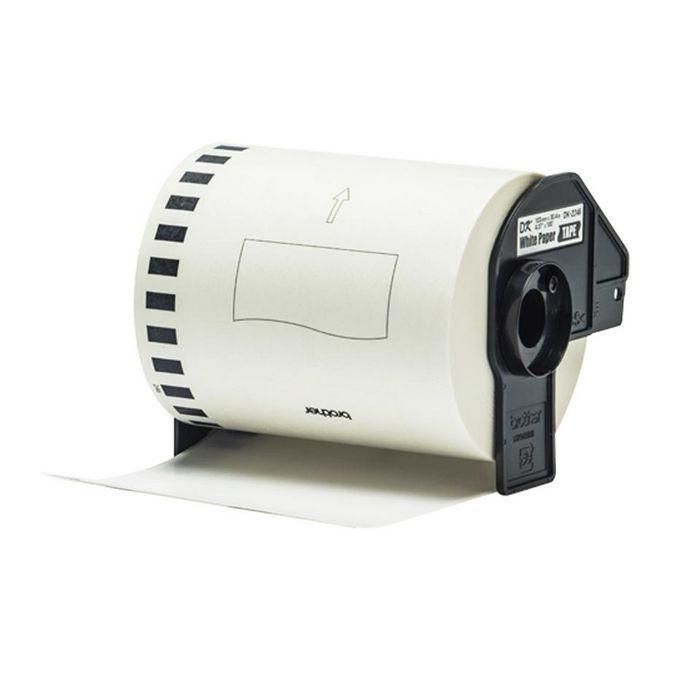 Brother Paper Label Roll – Black on White, 103mm wide 2 Brother Paper Label Roll – Black on White, 103mm wide 2