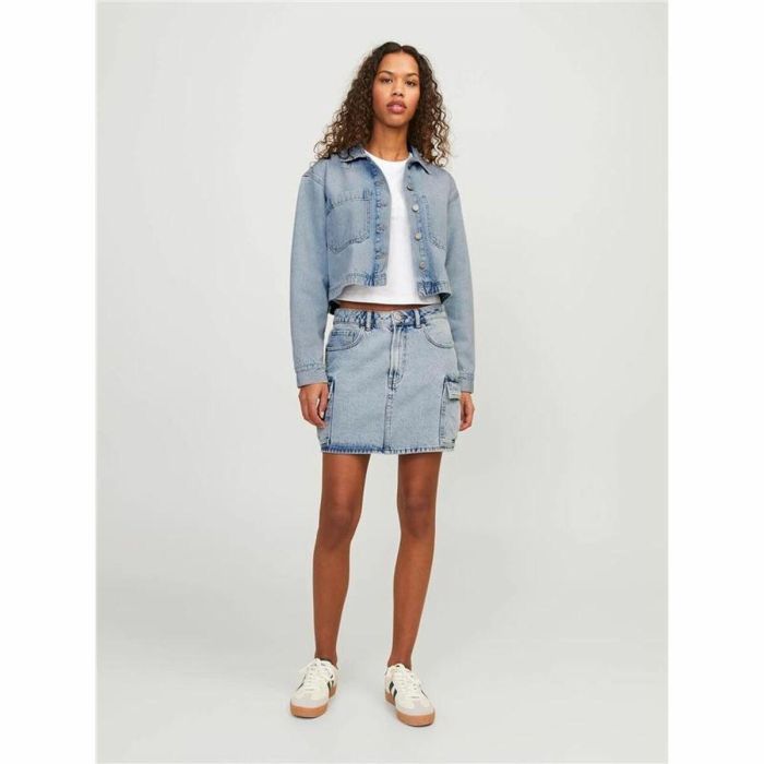 Falda Jack & Jones Jxiris Mini Hw Cargo Azul 4