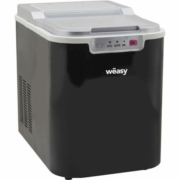 WINKEL KW12 Máquina de hielo, Producción de 12 kg/día, Depósito de agua de 2.2L, Tapa con ventana de control, Panel de pantalla LED 2