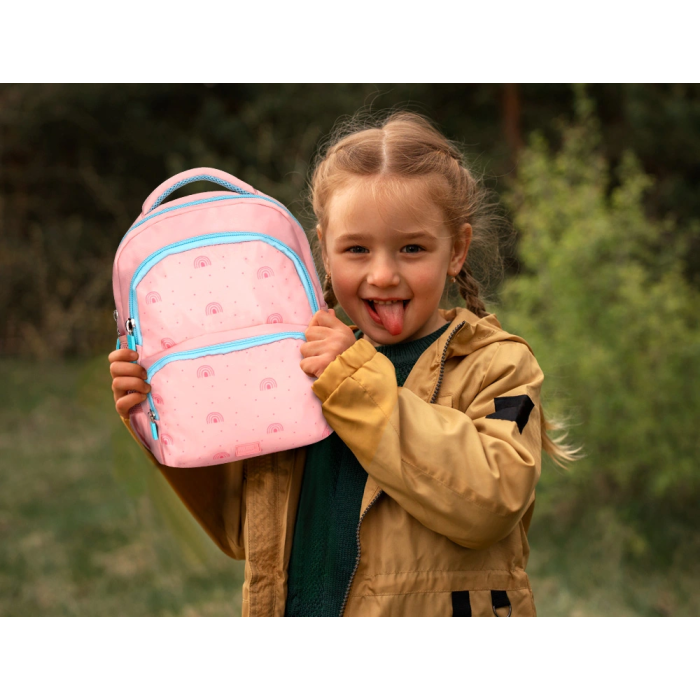 Liderpapel Mochila Escolar Multibolsillo Infantil Rosa Rainbows 350x110x270 mm 12 Liderpapel Mochila Escolar Multibolsillo Infantil Rosa Rainbows 350x110x270 mm 12