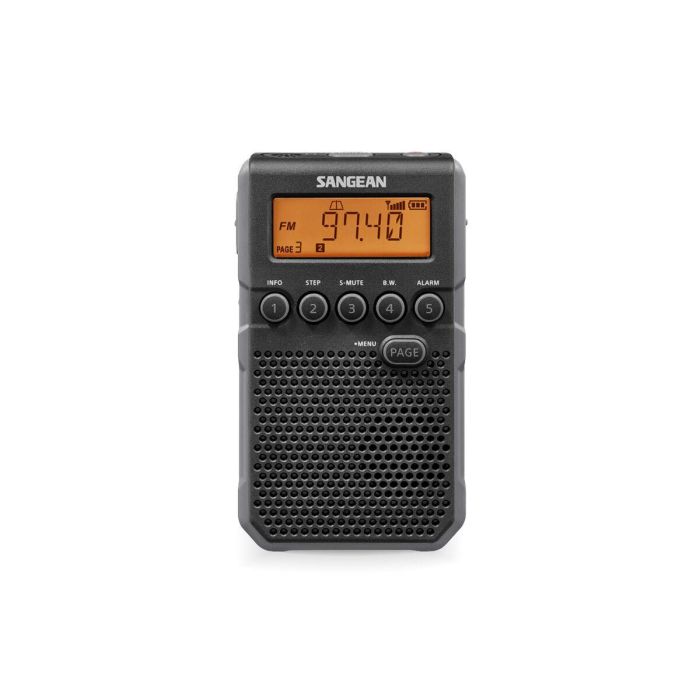 Radio Portátil Digital Sangean DT-800 Negro AM/FM 3