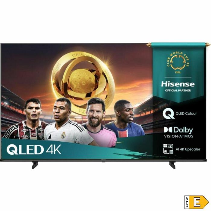 Hisense 55E77Q Televisor QLED 55" 4K Ultra HD Smart TV VIDAA con Wi-Fi, HDR, Dolby Atmos y Modo Juego Negro 5