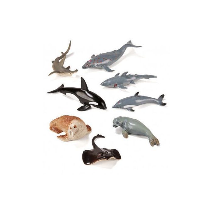 Miniland Juego Animales Marinos 8 Figuras