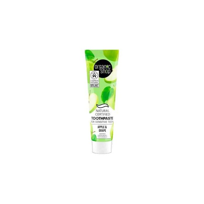 Organic Shop Apple dentifrico dientes sensibles 100 gr
