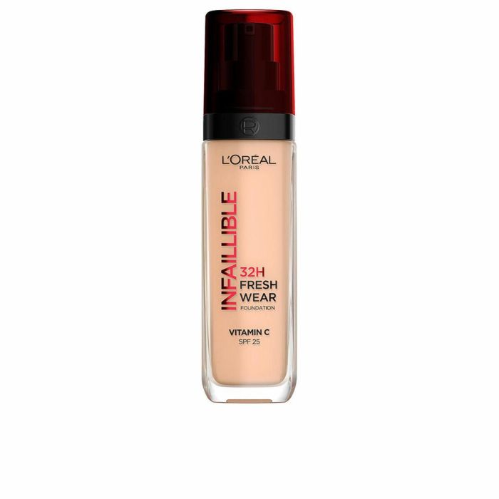 Base de Maquillaje Fluida Infaillible 24H L'Oreal Make Up (30 ml) (30 m) (30 ml) 1 Base de Maquillaje Fluida Infaillible 24H L'Oreal Make Up (30 ml) (30 m) (30 ml) 1