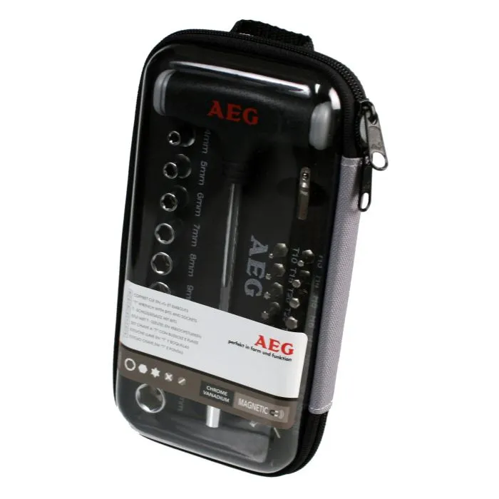 Aeg IMP005069 Juego de brocas y mango en T 1