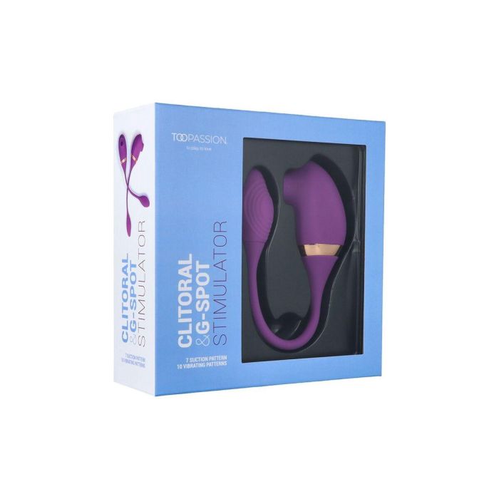 Vibrador Doble Estimulación Pick&Love Morado 1
