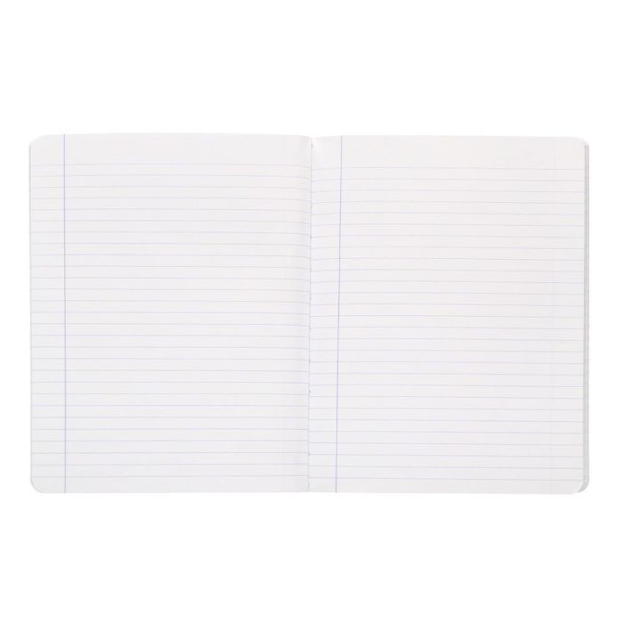 Libreta Antartik A5+ Plus Cosida 48 Hojas 90 gr-M2 Rayado Horizontal Con Margen 6 Colores Surtidos 12 unidades 7